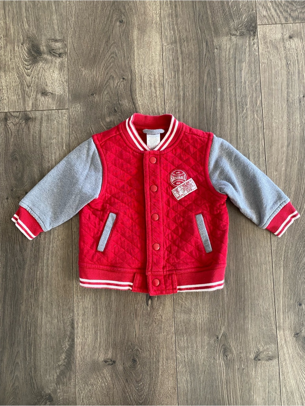 Gymboree Quilted Baby Varsity Jacket